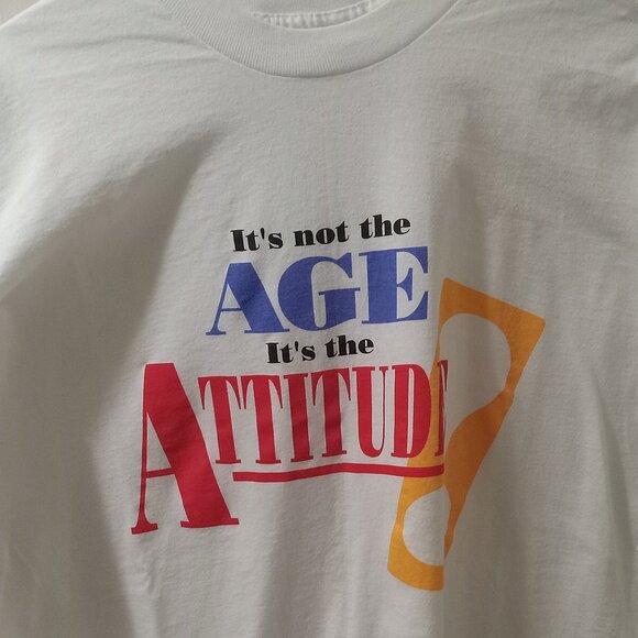 Hallmark Other - Vintage It’s Not The Age, It’s The Attitude T-Shirt Made In USA Single Stitch XL
